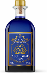 Alchemist Gin - der Farbwechsel Gin mit Heidelbeeren - ändert die Farbe bei Zugabe von Tonic - 500 ml
