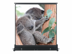 MEDIUM Movielux Mobile - Projektionsschirm mit Bodenständer - 244 cm (96") - 4:3 - Type D - Schwarz
