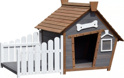 Dobar Hundehütte Porch mit Terrasse
