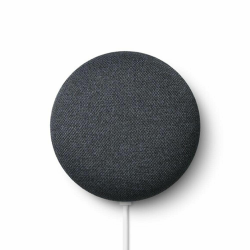 GOOGLE Home Mini, karbon Streaming-Lautsprecher (Sprachsteuerung, Google Assistant, WLAN, Multiroom, Freisprechfunktion)