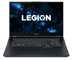 LENOVO Legion 5, Gaming Notebook mit 17,3 Zoll Display, Intel® Core™ i5 Prozessor, 16 GB RAM, 1 TB SSD, NVIDIA GeForce RTX 3050 Ti, Shadow Black