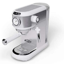 Espresso-Kaffeemaschine san ignacio Edelstahl 20bar - Milchaufschäumer - italienische Pumpe - Tassenwärmer superior