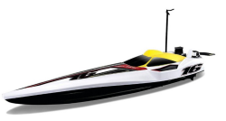 Maisto Ferngesteuertes Speedboat - Hydro Blaster (schwarz/orange)