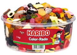Haribo Color Rado Fun Mix Lakritz und Fruchtgummi 1000g 5er Pack