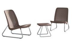 Keter Gartengarnitur 3-tlg. Rio Cappuccino 218157