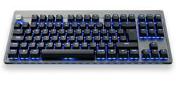 Mountain Everest Core TKL Tastatur - MX Silent Red, ISO, DE-Layout, grau