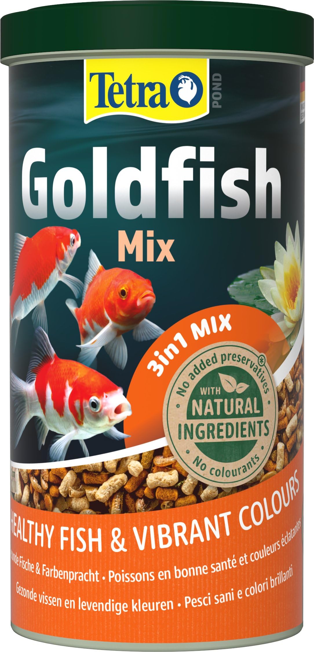 🐟🌿 Tetra Pond Goldfish 3in1 Mix - Fischfutter für Goldfische im Teich 🌿🐟 Angebot bei HelloDeals