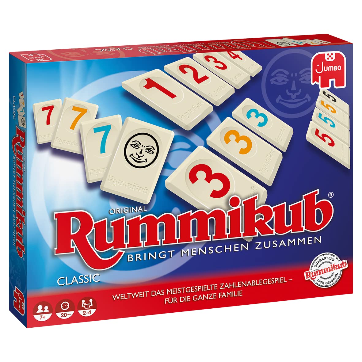 🎲 Jumbo Original Rummikub (17571) Classic - Spieleklassiker für die ganze Familie! 🎉 Angebot bei HelloDeals
