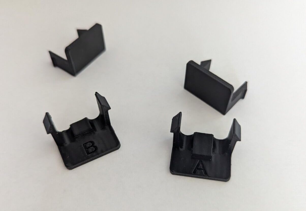 🚲 Kennzeichen/Nummernschild Clip 4x für Thule EuroWay, EasyFold, Velo-Compact/-Spa 🚲 Angebot bei HelloDeals