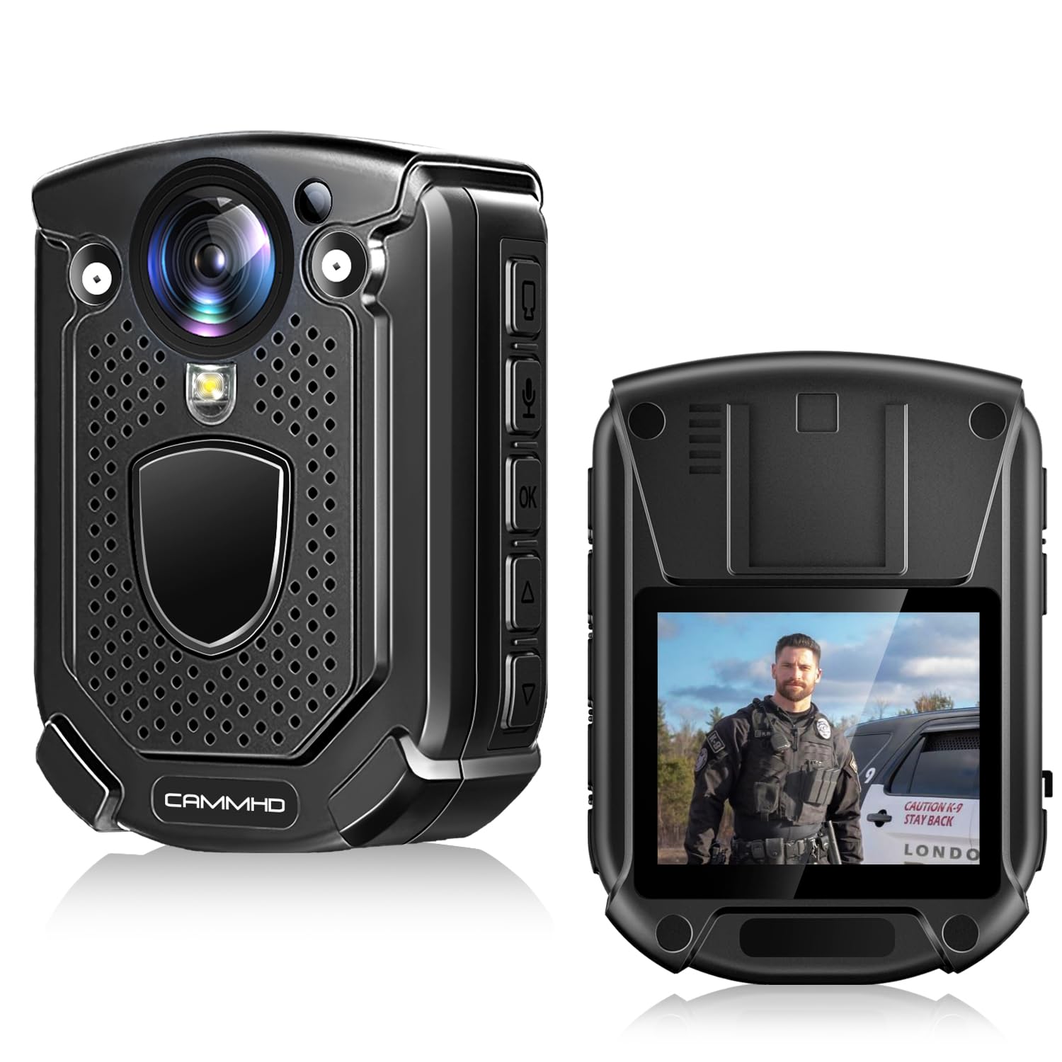 CAMMHD W1 HD 3840 * 2160P Body Cam 📹🔦💼 Angebot bei HelloDeals