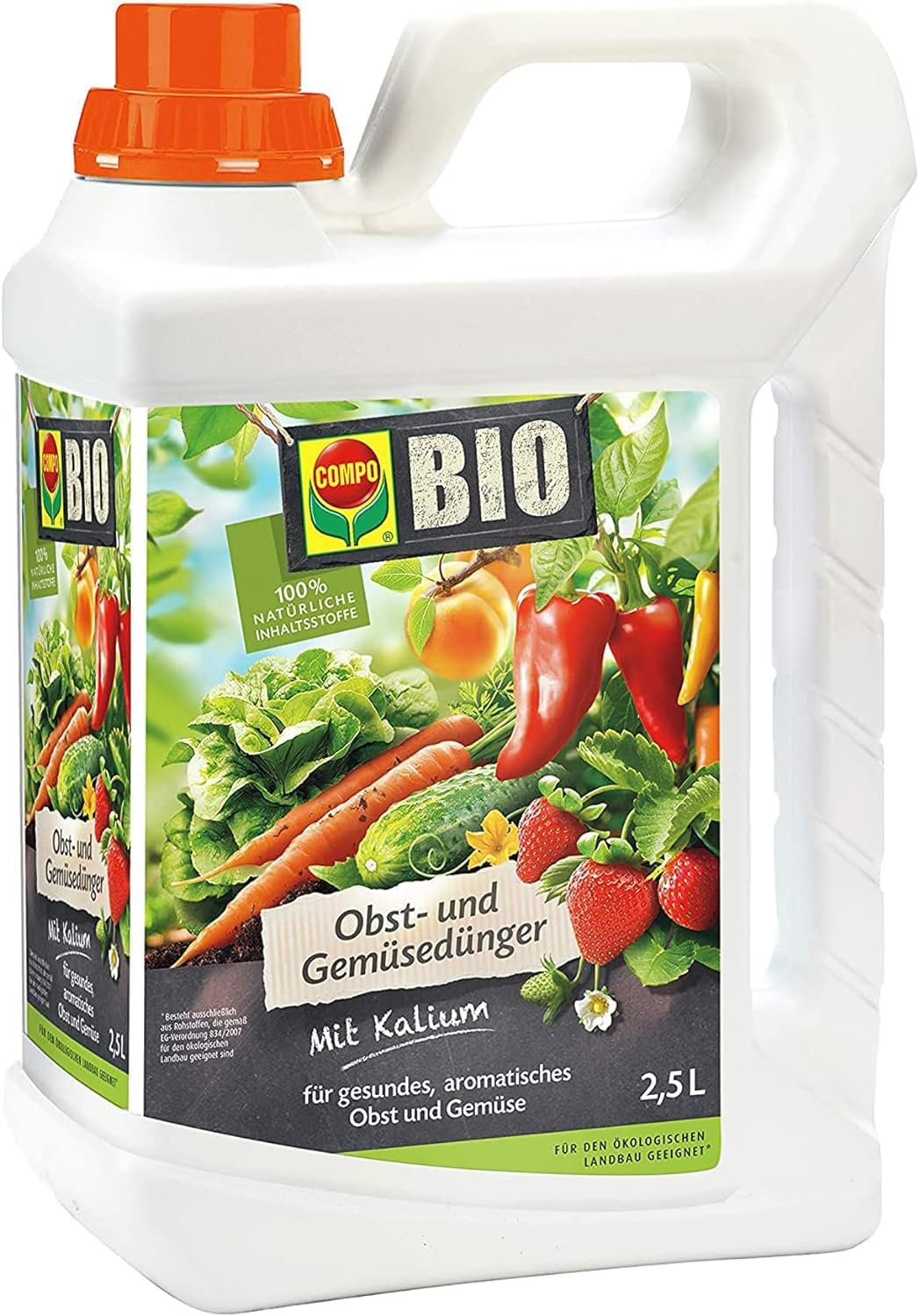 🌱🌿🍅 COMPO BIO Obst- und Gemüsedünger - Bio Flüssigdünger für aromatisches Obst und Gemüse 🥒🍓 Angebot bei HelloDeals