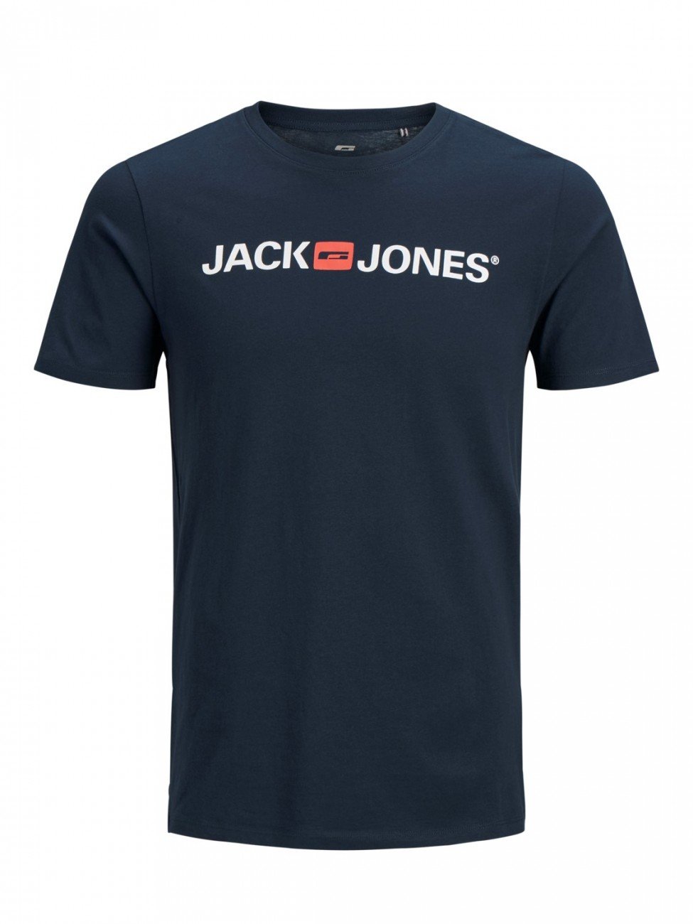 👕🔥 REDUZIERT! JACK & JONES Herren T-Shirt Logo Rundhals T-Shirt XL Navy Blazer Angebot bei HelloDeals