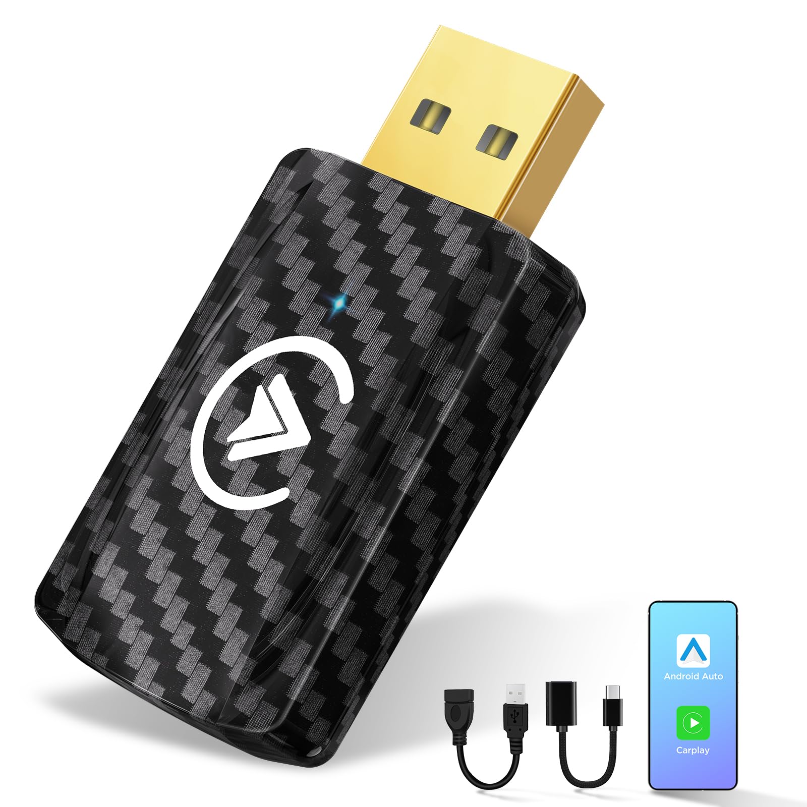 MSXTTLY Wireless Android Auto & Carplay Wireless Adapter Angebot bei HelloDeals