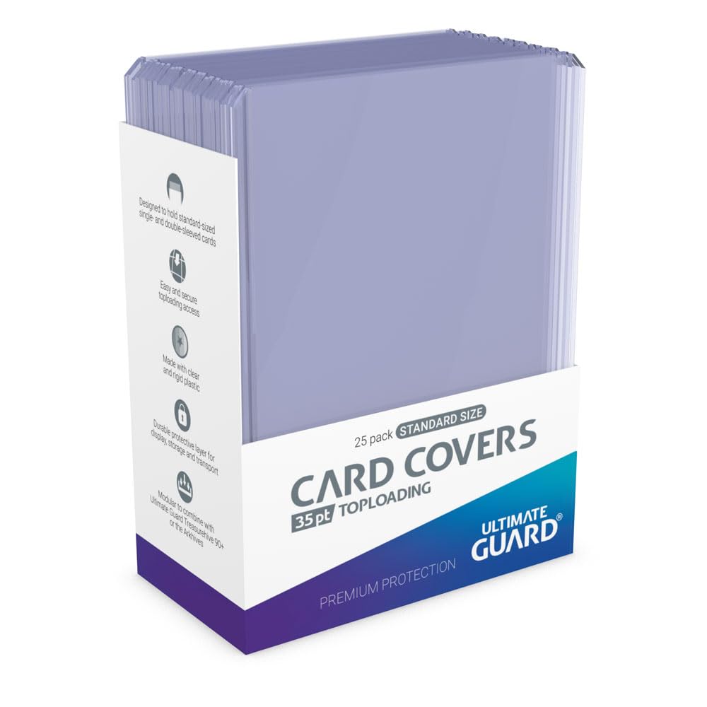 🔥 Ultimate Guard Card Covers Toploading 35 pt Transparent (25er-Pack) 🛡️🃏 Angebot bei HelloDeals