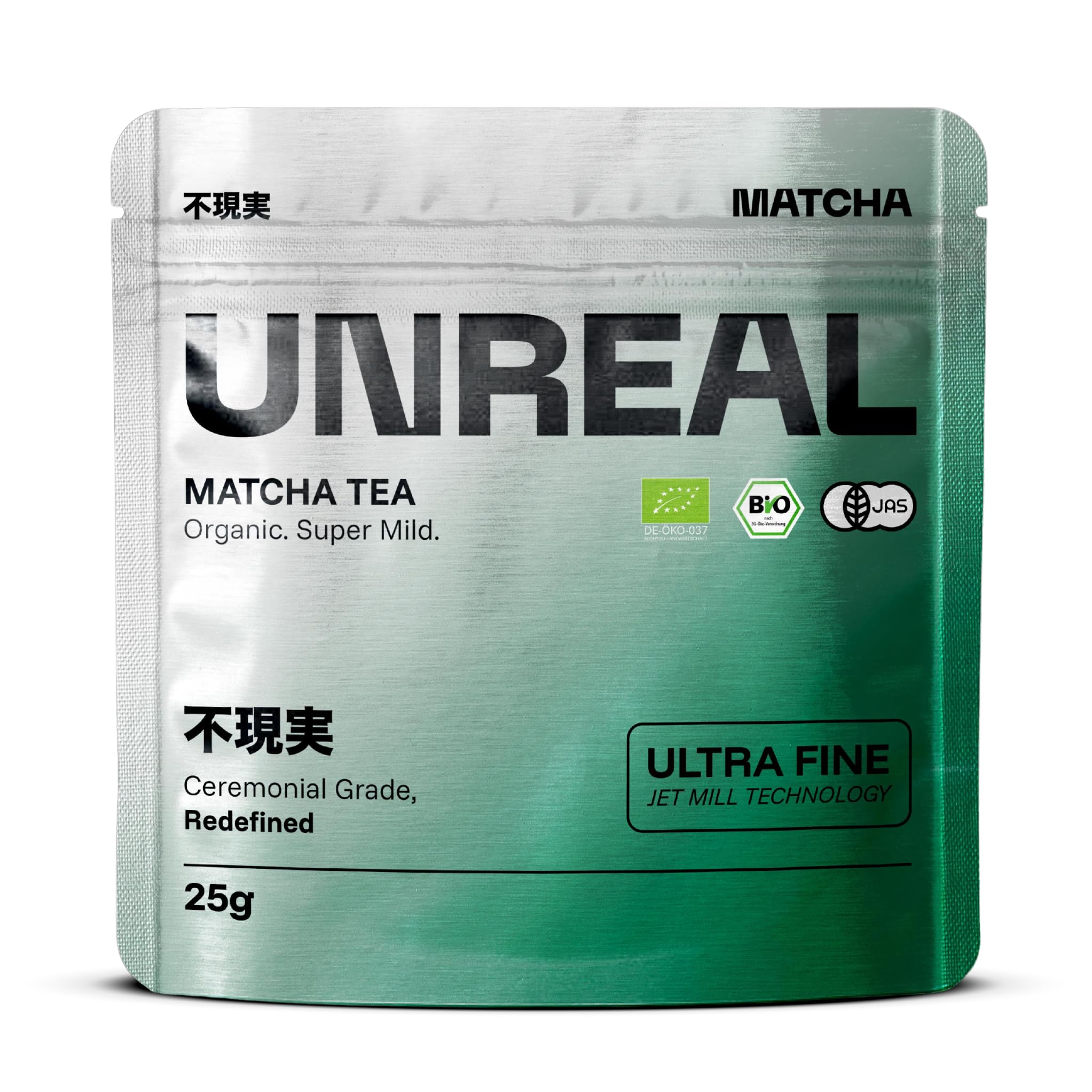 UNREAL® Ceremonial Bio Matcha - Premium Qualität aus Shizuoka 🍵🌱 Angebot bei HelloDeals
