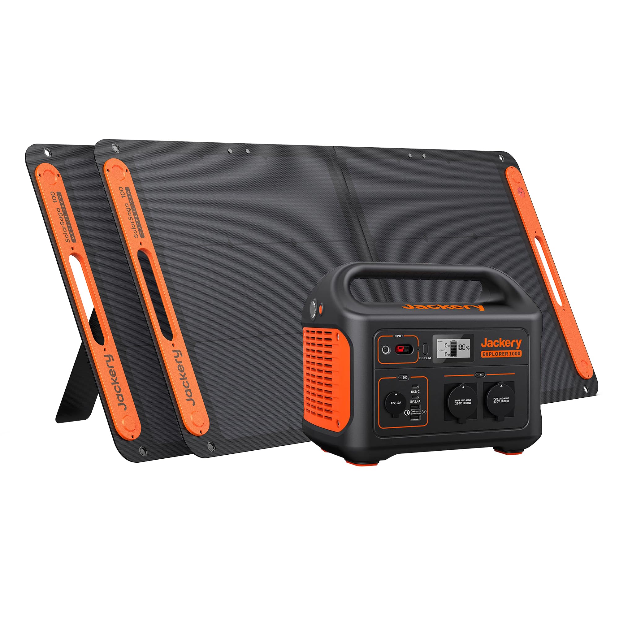 🔋 Jackery Solargenerator 1000, 1002WH Tragbare Powerstation 🌞 Angebot bei HelloDeals