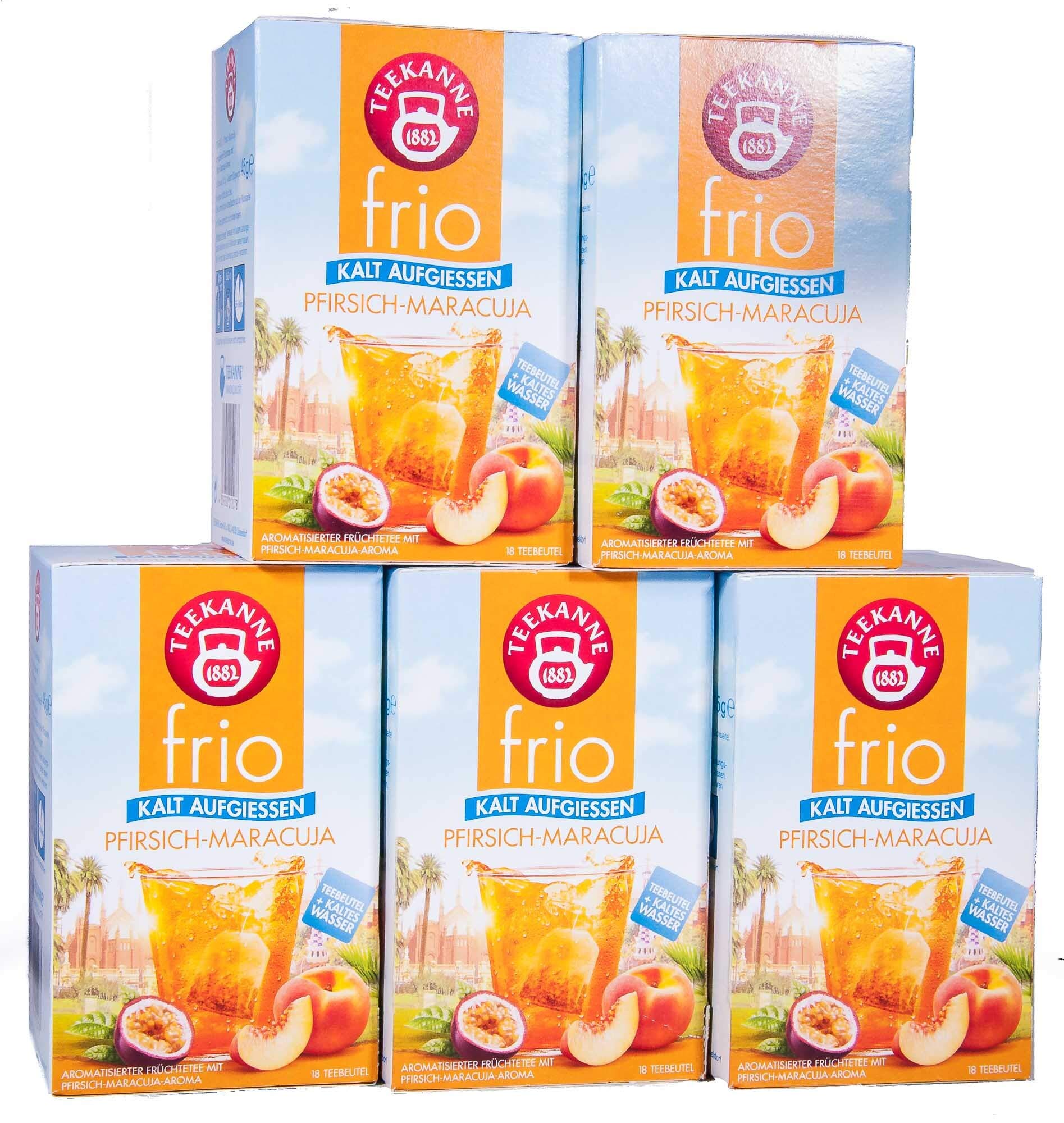 Angebot: Teekanne frio Pfirsich-Maracuja, 10er Pack 🍑🌺 Angebot bei HelloDeals