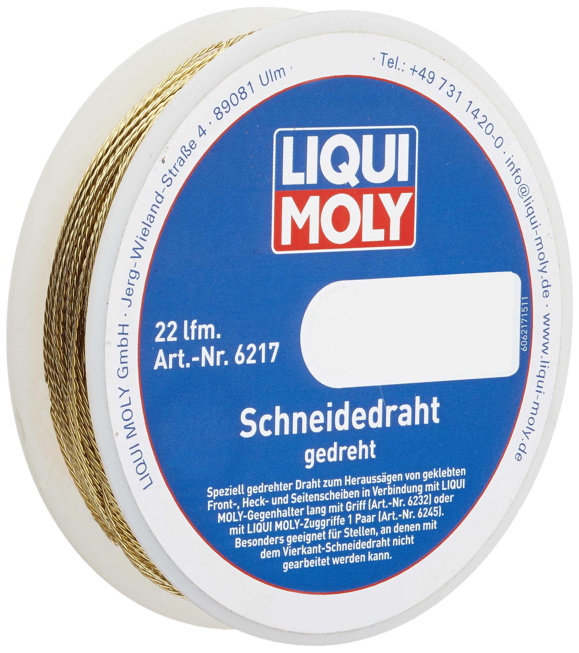 🔥 Super Angebot! LIQUI MOLY Schneidedraht gedreht | 1 Stk | Klebstoff | Art.-Nr.: 6217 Angebot bei HelloDeals