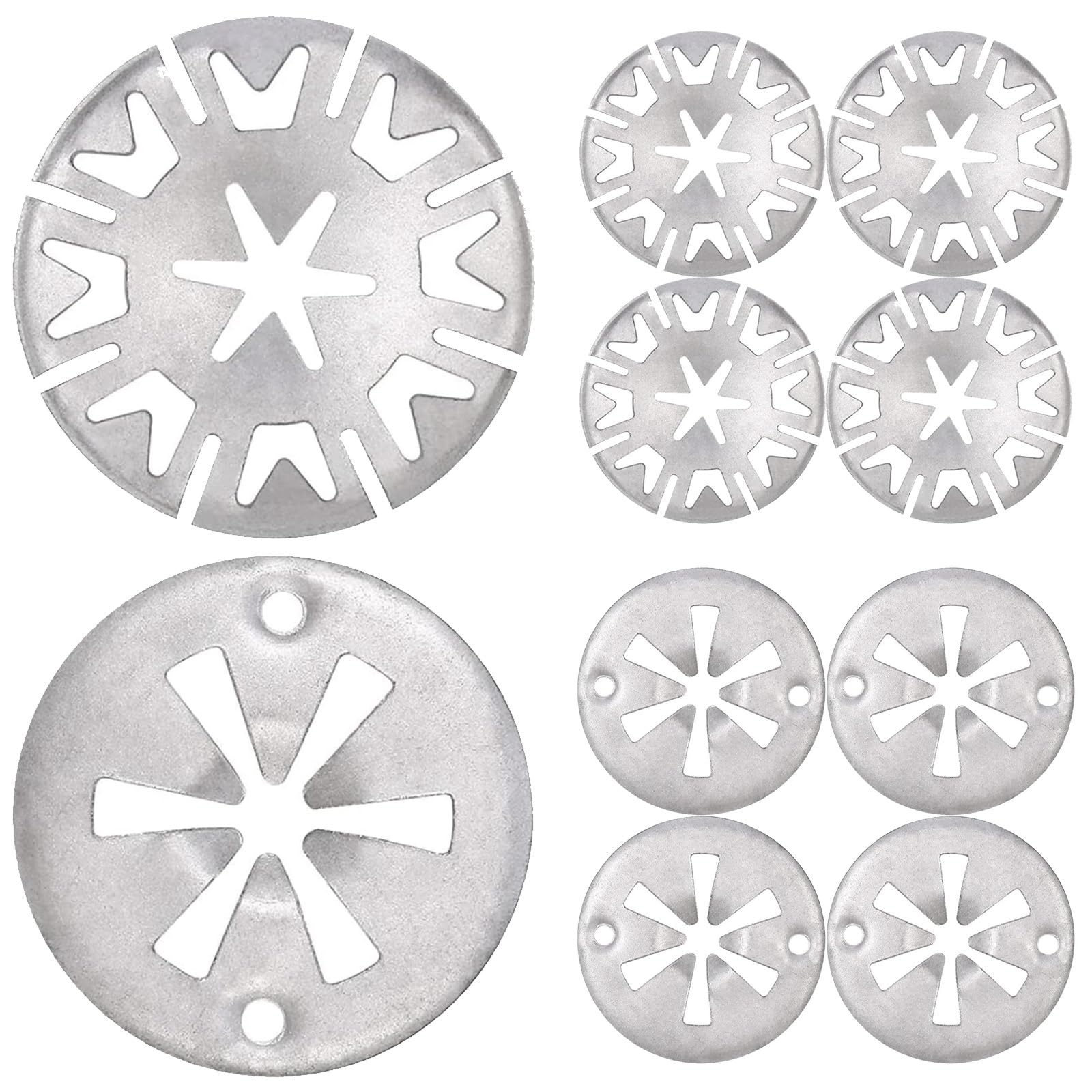 20 Stück Klemmscheiben Hitzeschutzblech Set - Manganstahl 30mm 🔧🔥 Angebot bei HelloDeals