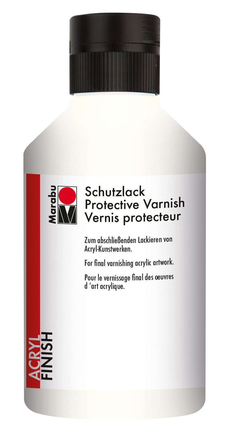 🎨 Marabu 12300013856 - Schutzlack, dünnflüssiges Acryl - Finish auf Wasserbasis, 250 ml Angebot bei HelloDeals