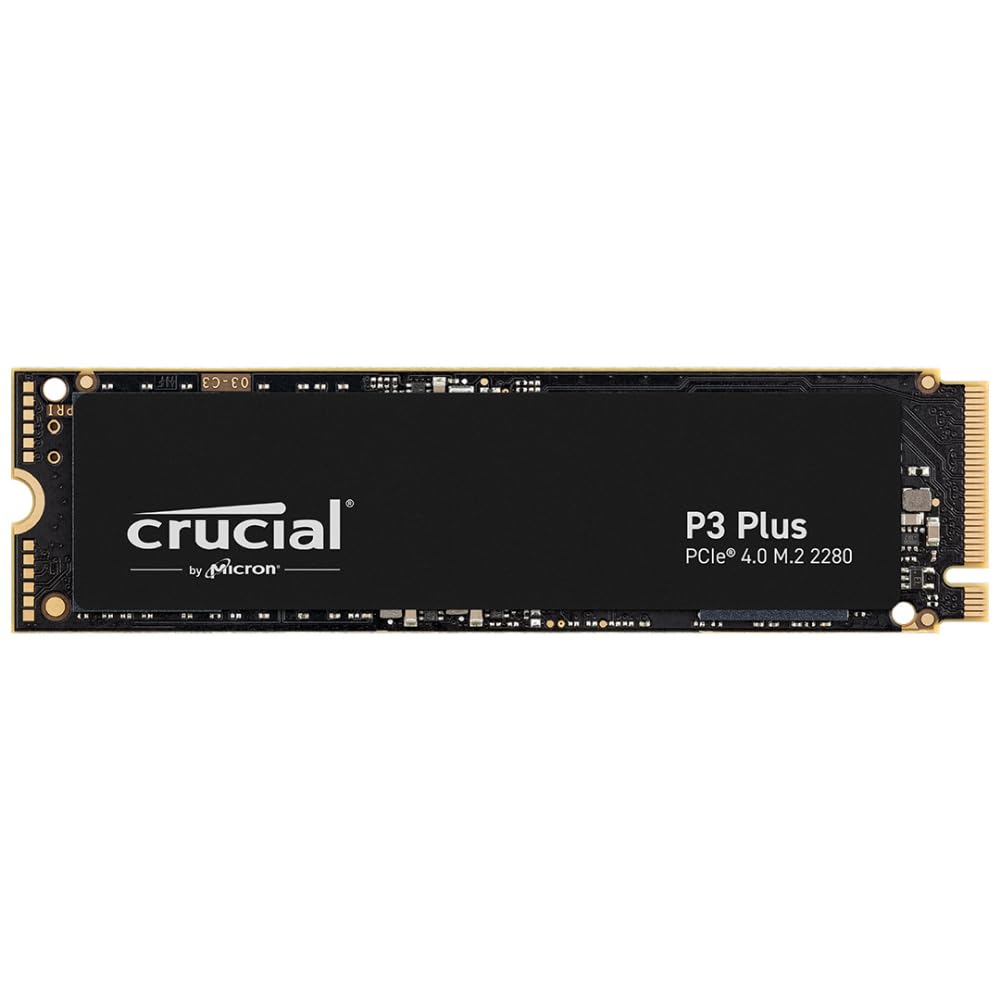 🚀 Crucial P3 Plus SSD 500GB M.2 PCIe Gen4 NVMe Interne SSD 🛡️ Angebot bei HelloDeals