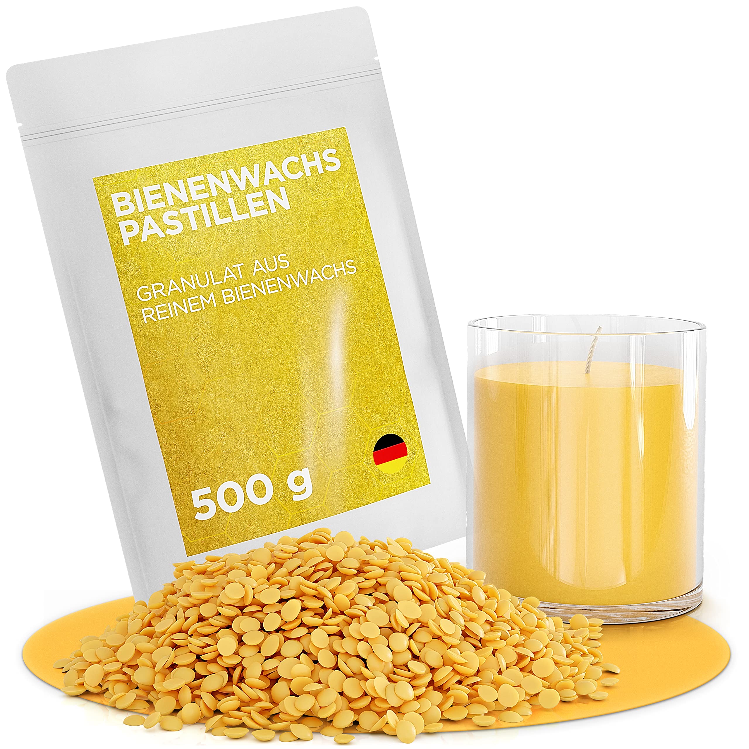 Angebot: molinoRC 500g Bienenwachs Pastillen 🐝🌻 Premium Qualität Angebot bei HelloDeals