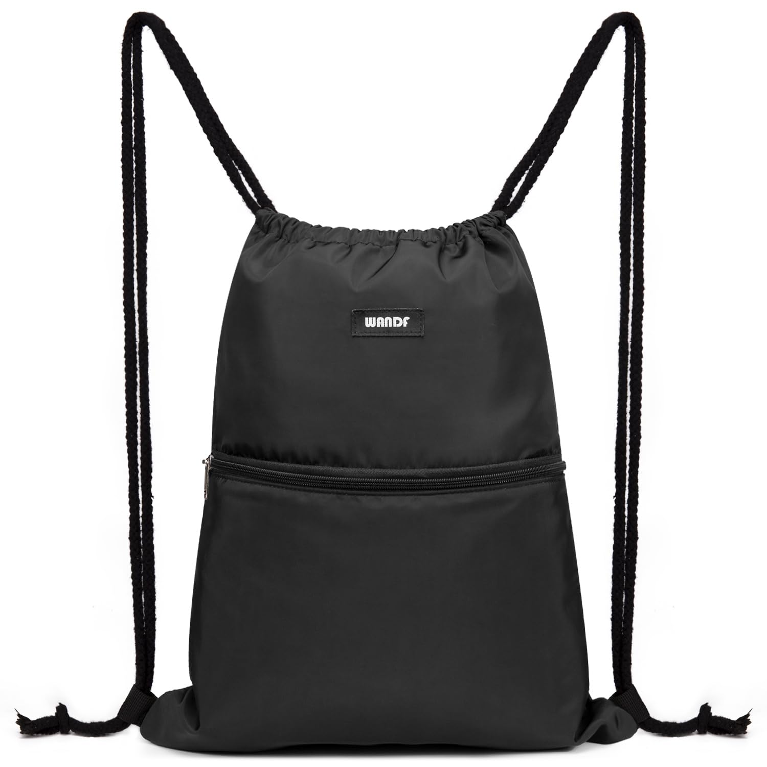 🎒 WANDF Rucksack mit Kordelzug Turnbeutel Sportbeutel Gym Bag Angebot bei HelloDeals