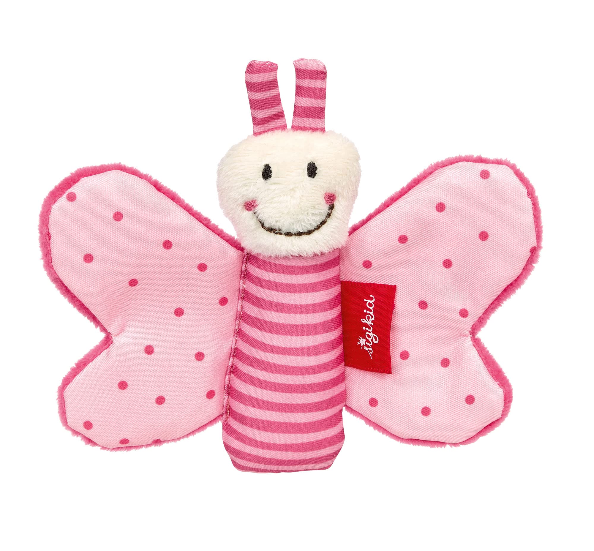 Sigikid Greifling Schmetterling 🦋 RedStars Babyspielzeug mit Knisterfolie Angebot bei HelloDeals
