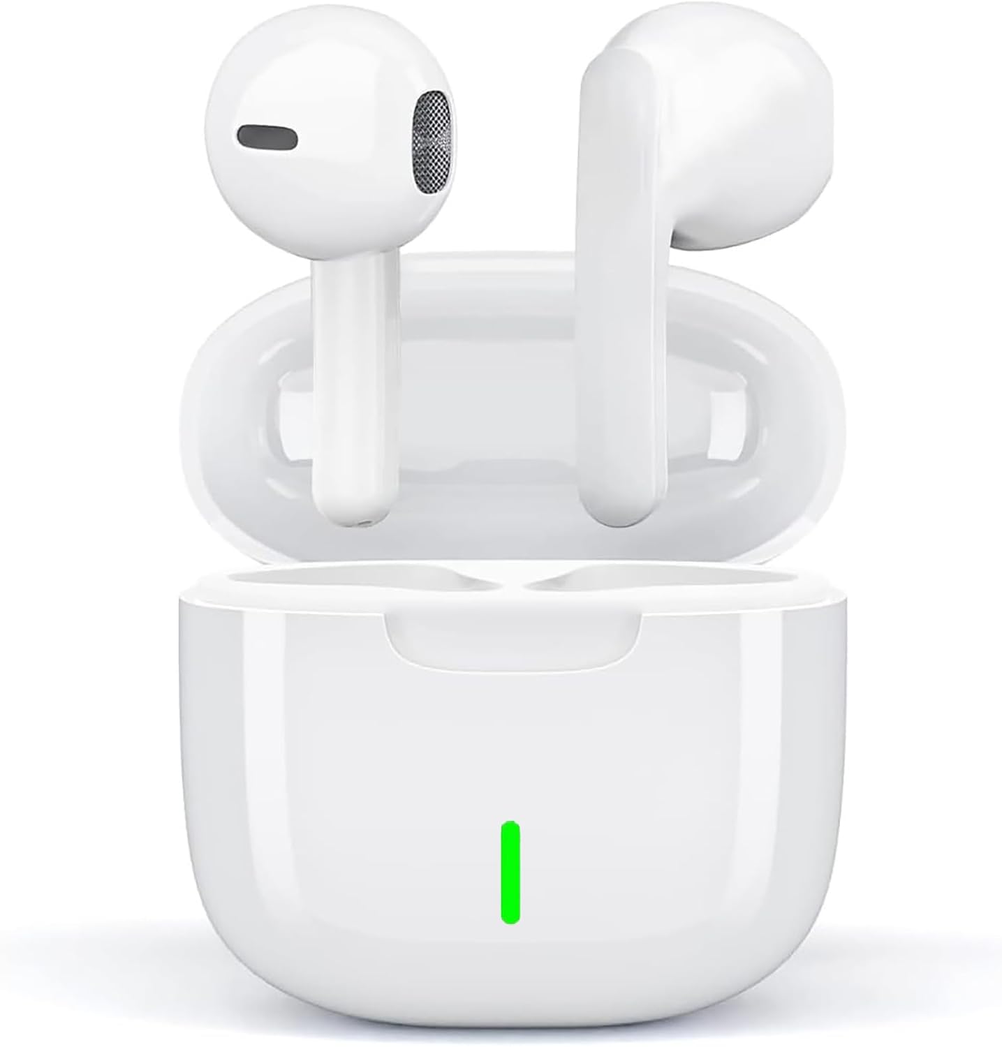 🎧 Bluetooth Kopfhörer In Ear, Kopfhörer Kabellos Bluetooth 5.3 Wireless Earbuds mit 4 Noise Cancelling Mic, 40Std Hi-Fi Stereo Touch Control IP7 Wasserdicht Sport Ohrhörer für iPhone/Android/Samsung Wireless Kopfhörer-6899 Angebot bei HelloDeals