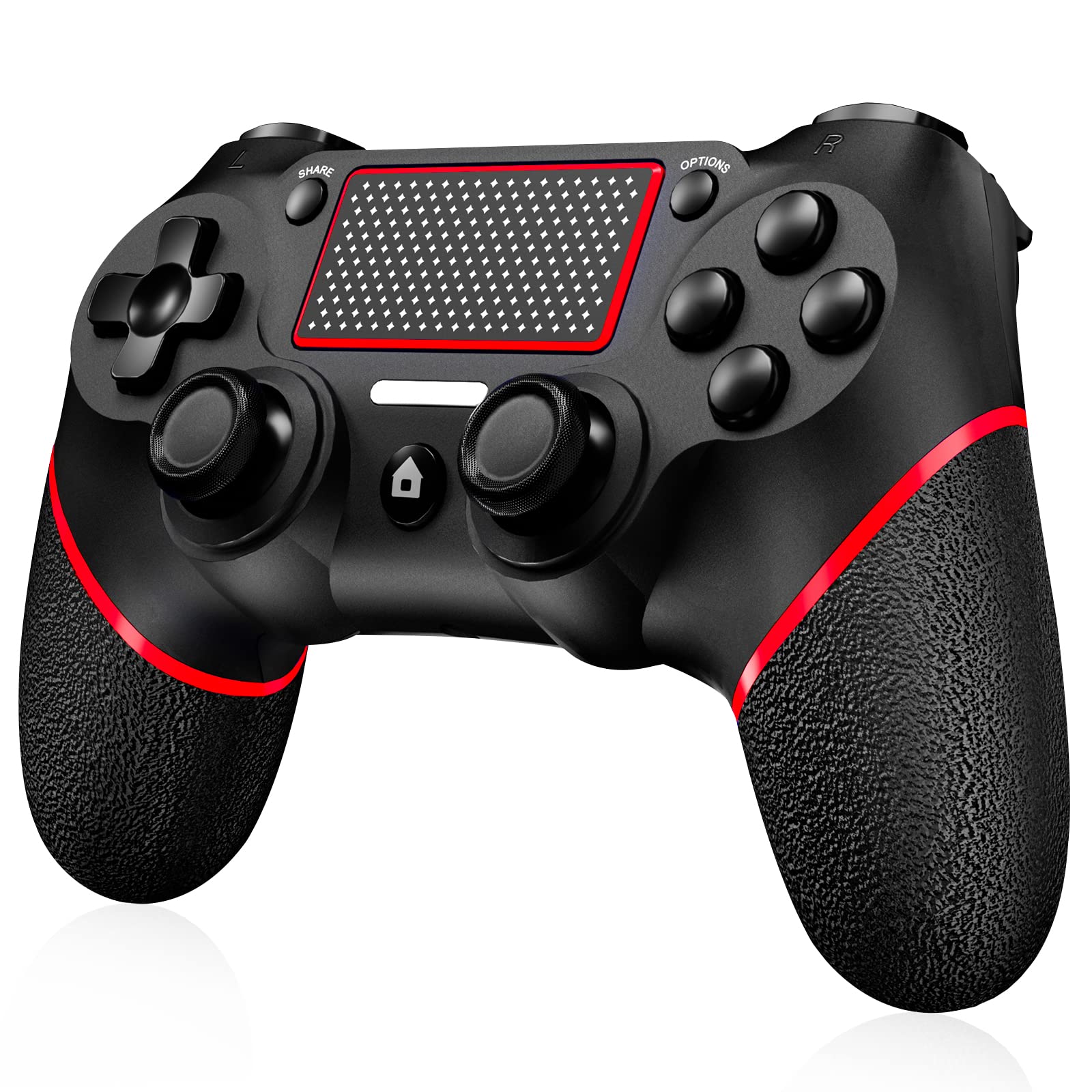 🎮 Shiptree Wireless Controller für PS-4 | Dual Vibration & 6-Achsen Gyro Sensor | Kompatibel mit PS-4/Slim/Pro/PC Angebot bei HelloDeals