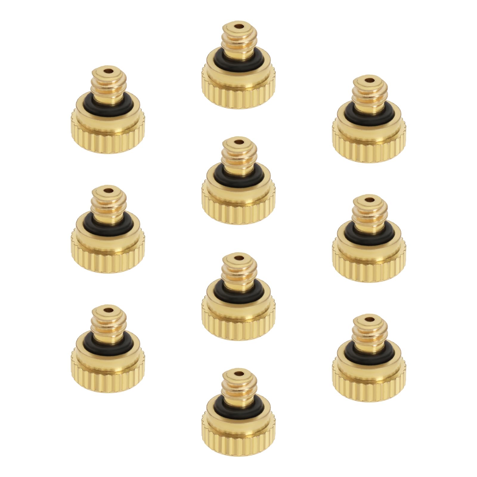 🌿🌞🚿 SG Store Messing-Sprühdüse, 0,2 mm, Niederdruck, 10 Stück Angebot bei HelloDeals