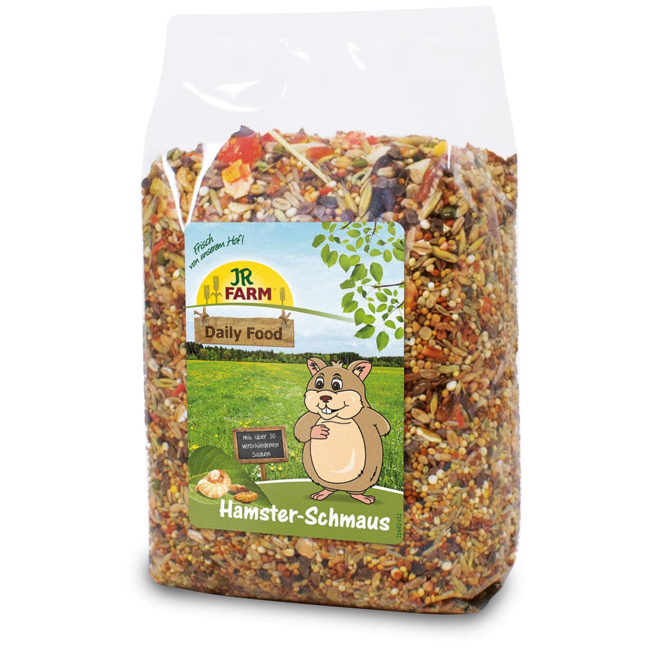 🐹 JR FARM Hamster-Schmaus 600 g Früchte 600 g (1er Pack) - Natur pur & Schmaus für Hamster 🌿🥕🦐 Angebot bei HelloDeals