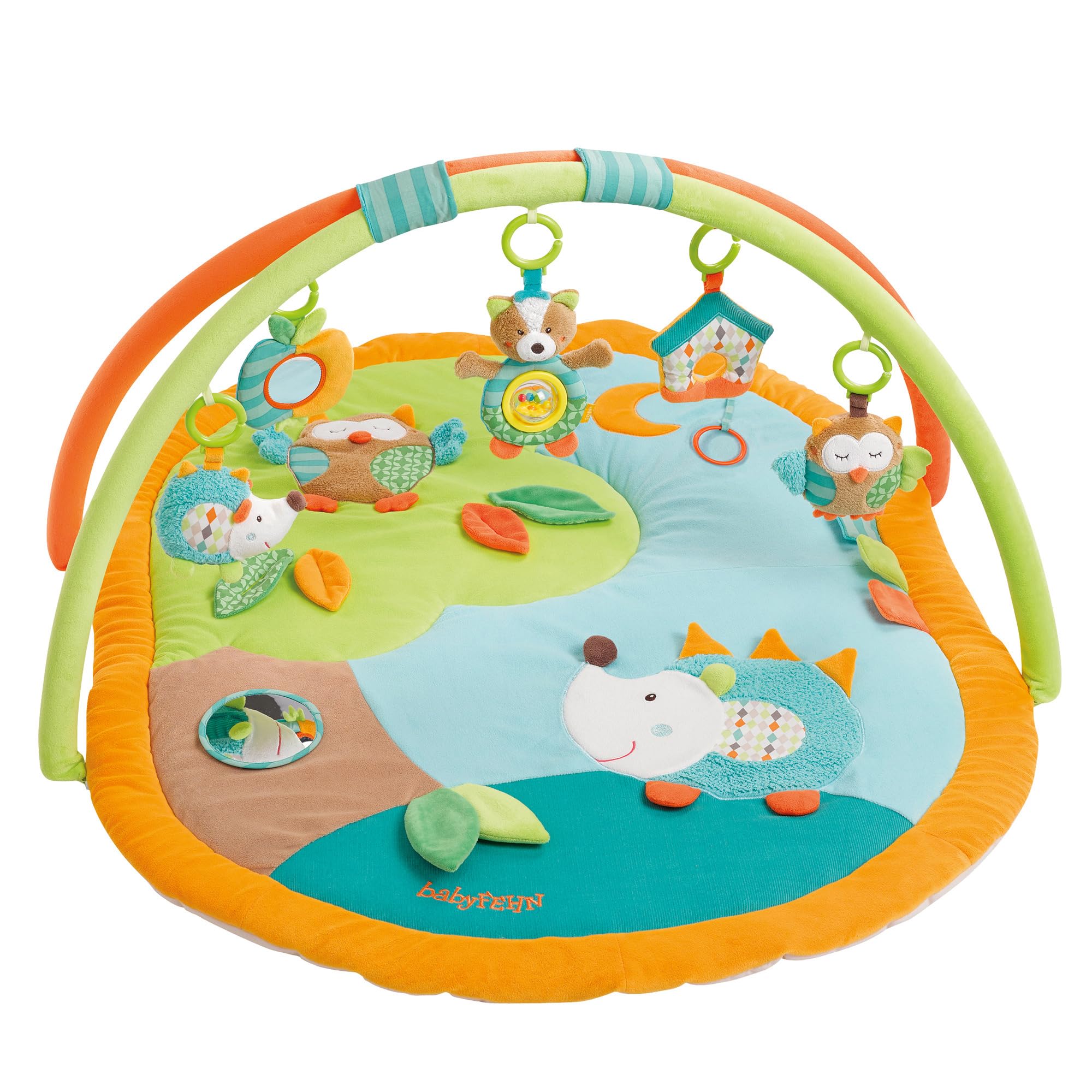 Fehn 3-D-Activity-Decke Spielbogen Sleeping Forest für Babys 🌿🦔 Angebot bei HelloDeals