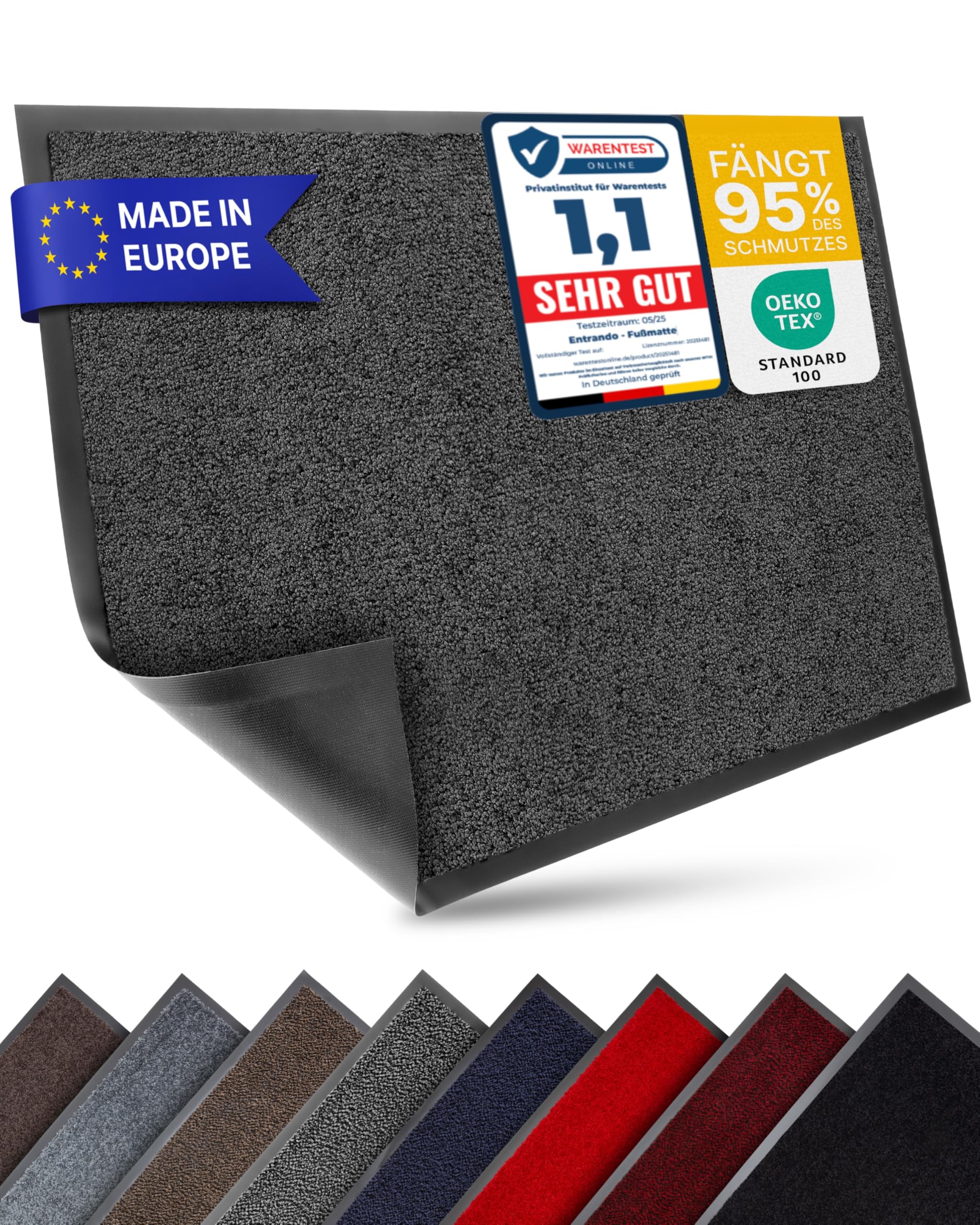 🌟 Spezialangebot! Hochwertige Fussmatte 40x60 cm 🌟 Angebot bei HelloDeals