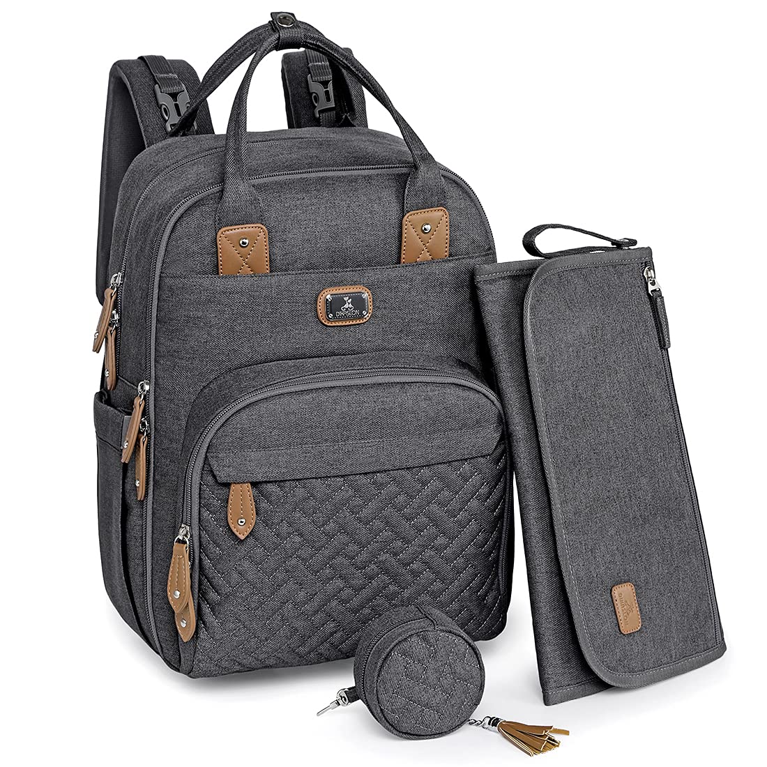 🎒 Dikaslon Wickeltasche Rucksack: Multifunktional und stylisch! 🍼 Angebot bei HelloDeals