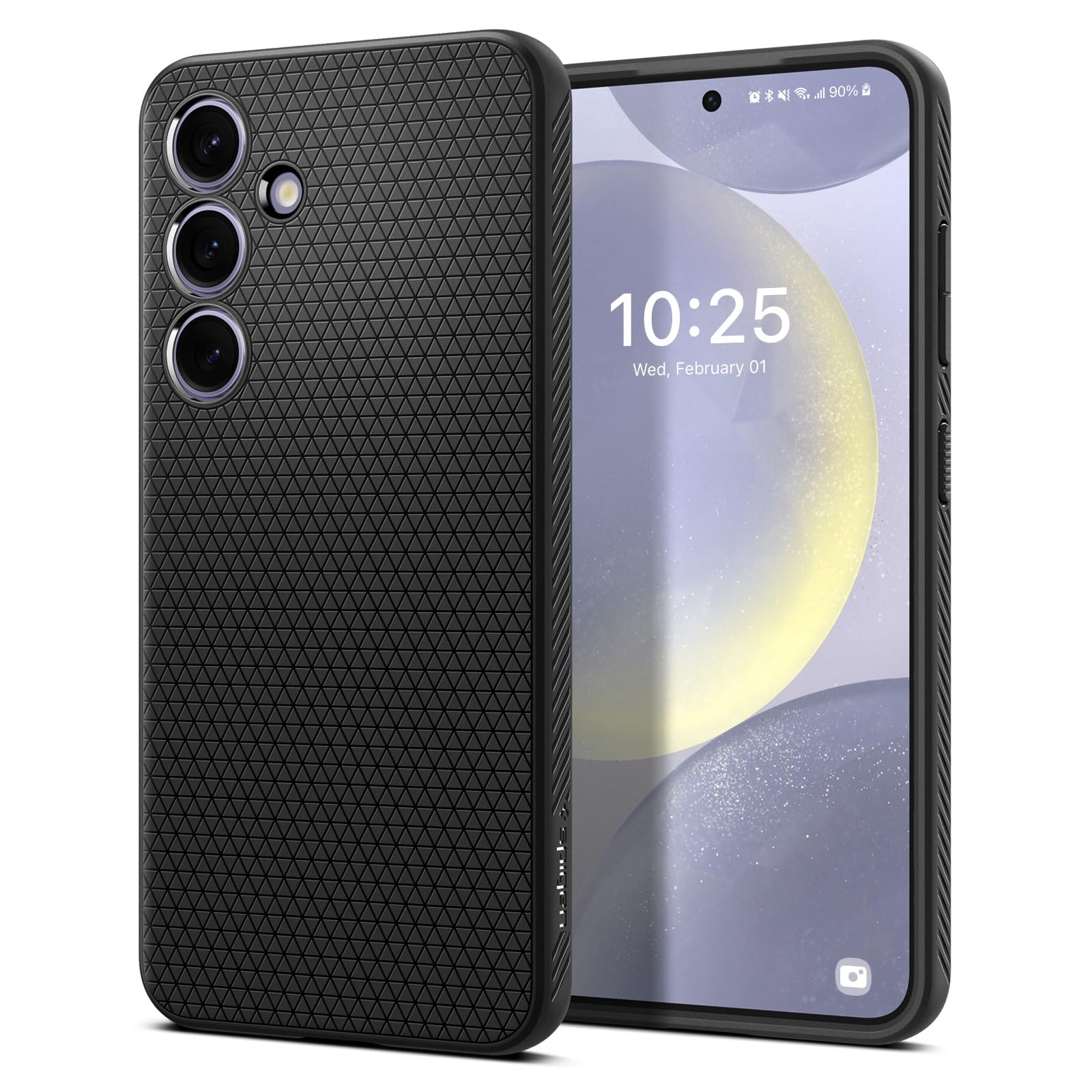 🔥 Spigen Liquid Air Hülle für Samsung Galaxy S24 - Matte Black Angebot bei HelloDeals