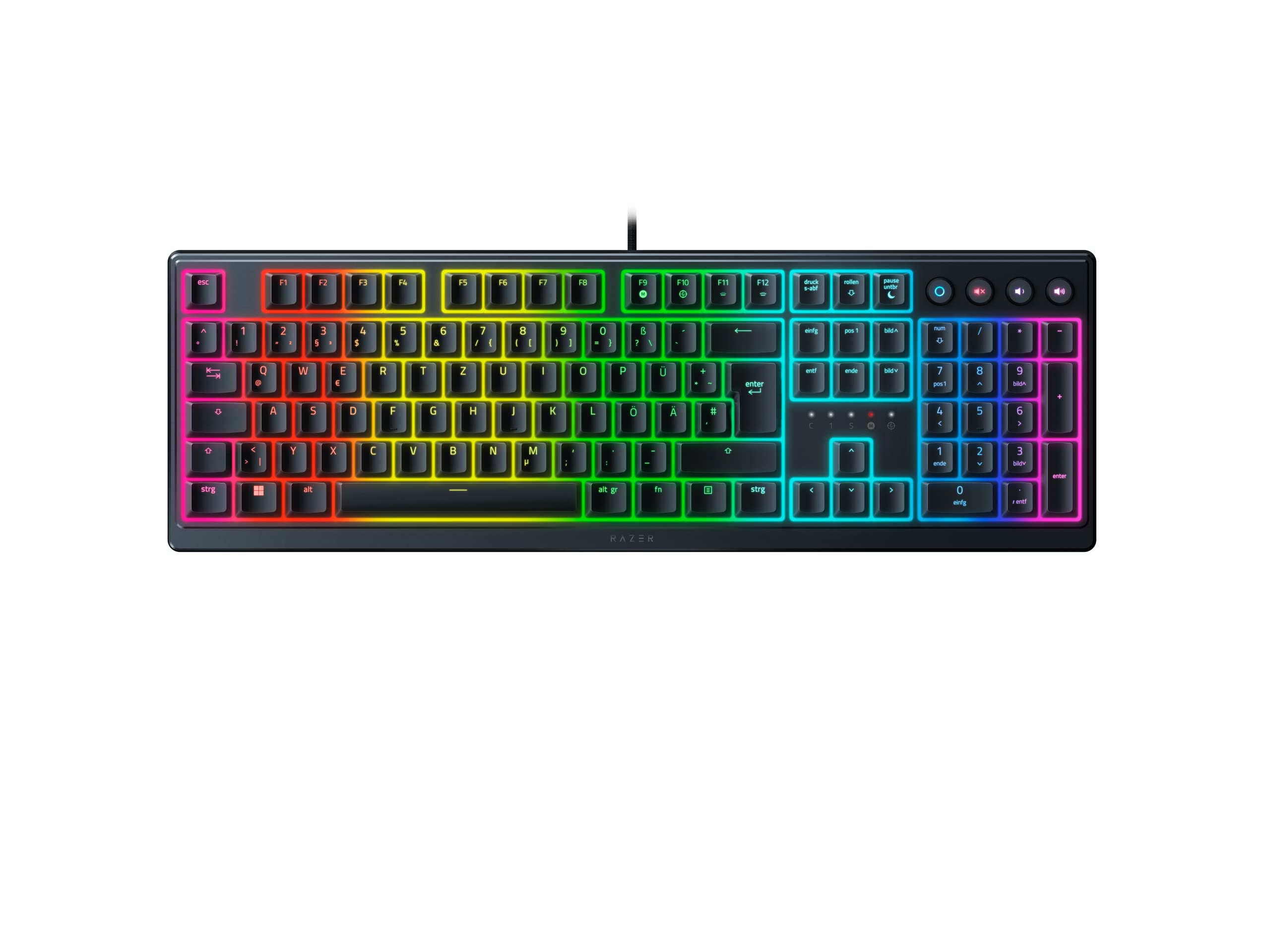 Razer Ornata V3 - Flache Mecha-Membran-Gaming Tastatur 🎮 Angebot bei HelloDeals