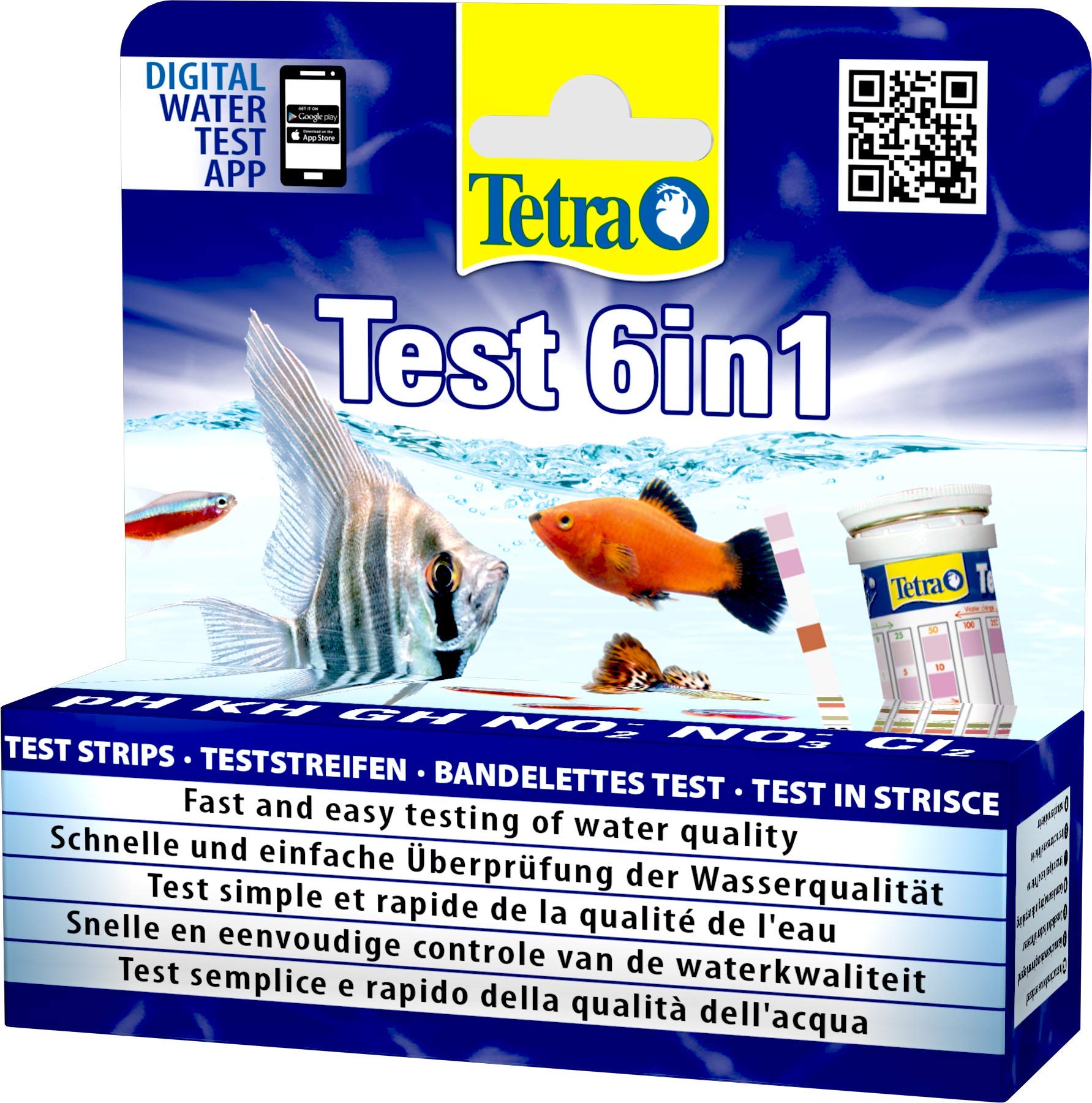 Tetra Test 6in1 - Wassertest für Aquarium 🐠🌊 Angebot bei HelloDeals