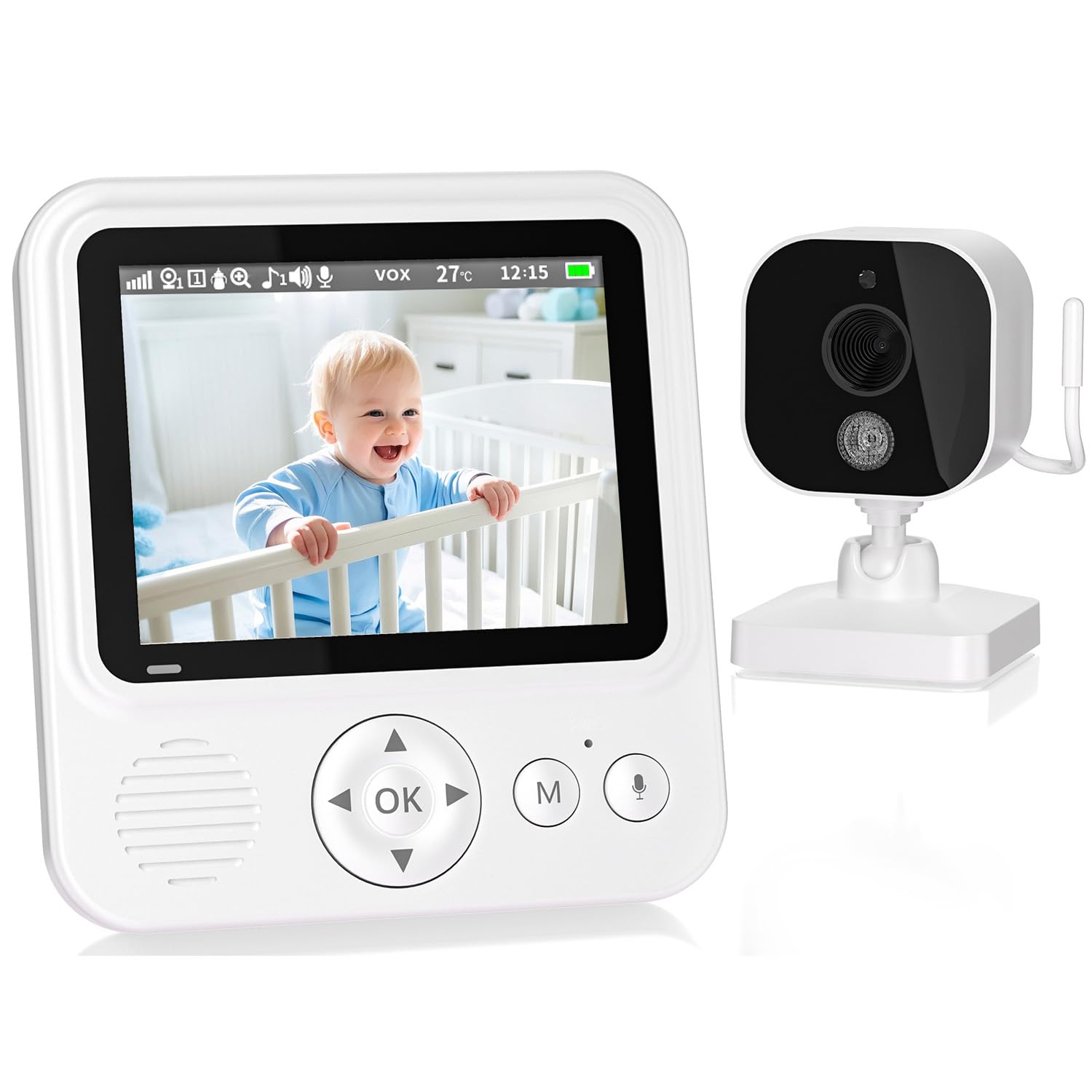 OBVHNUA Babyphone mit Kamera 2,8 Zoll Video Babyphone 📹👶 Angebot bei HelloDeals