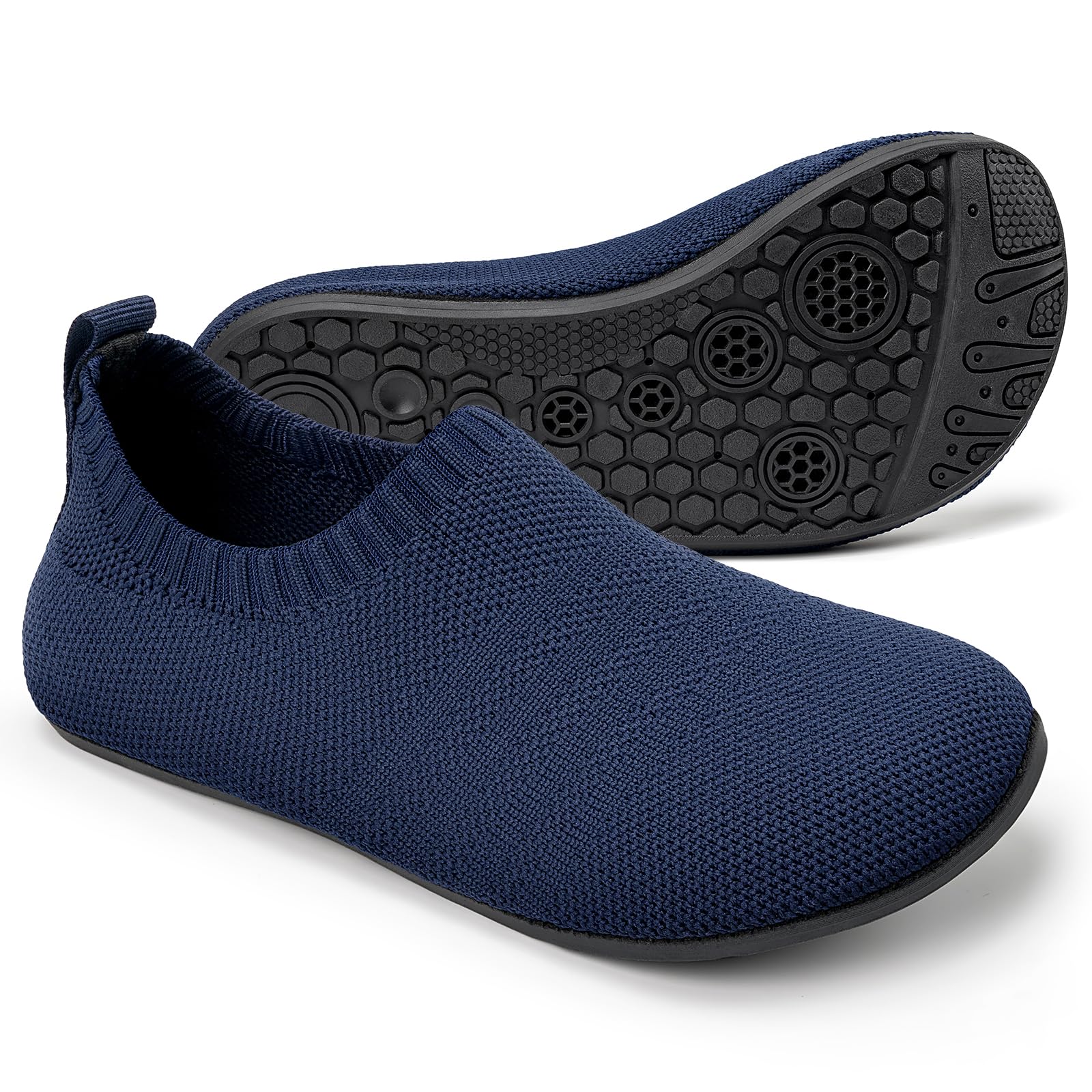 👶👟 Sosenfer Kinder Hausschuhe Jungen Mädchen Anti-Rutsch Sohle Kleinkinder Schuhe Baby Slipper Unisex-SHLAN-28XINXIN 1218 Dunk Blau 28 EU - DEAL! Angebot bei HelloDeals