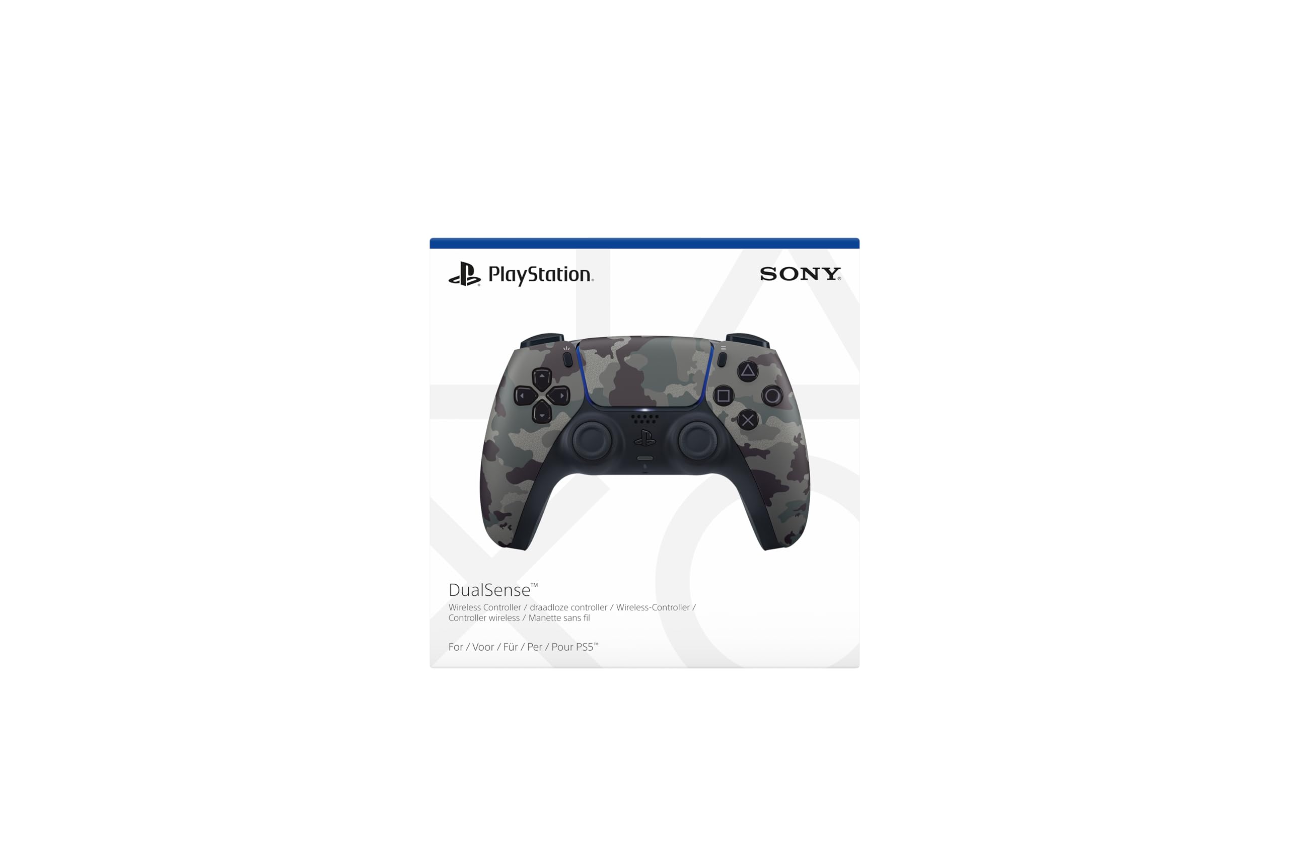 🎮 Playstation Wireless-Controller - Grey Camouflage 🌿 Angebot bei HelloDeals