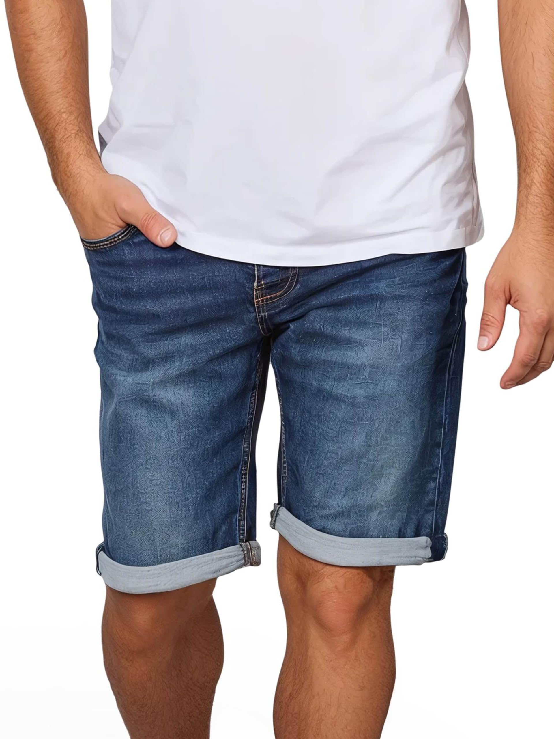 MUSTANG Herren Jeans Short Chicago Short 30 Denim Mid Blue (682) 🌟 Angebot! Angebot bei HelloDeals