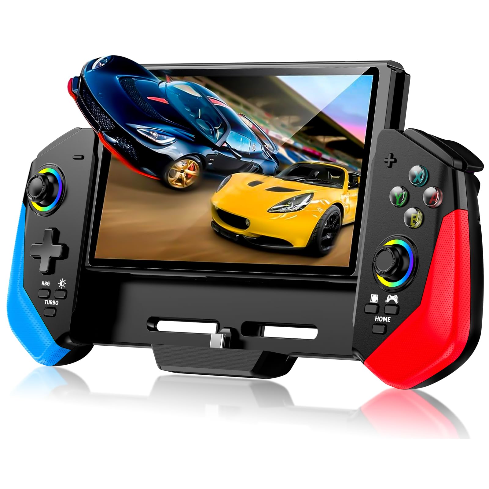đźđ Switch Controller Ersatz fĂŒr Switch/OLED mit RGB Licht Angebot bei HelloDeals
