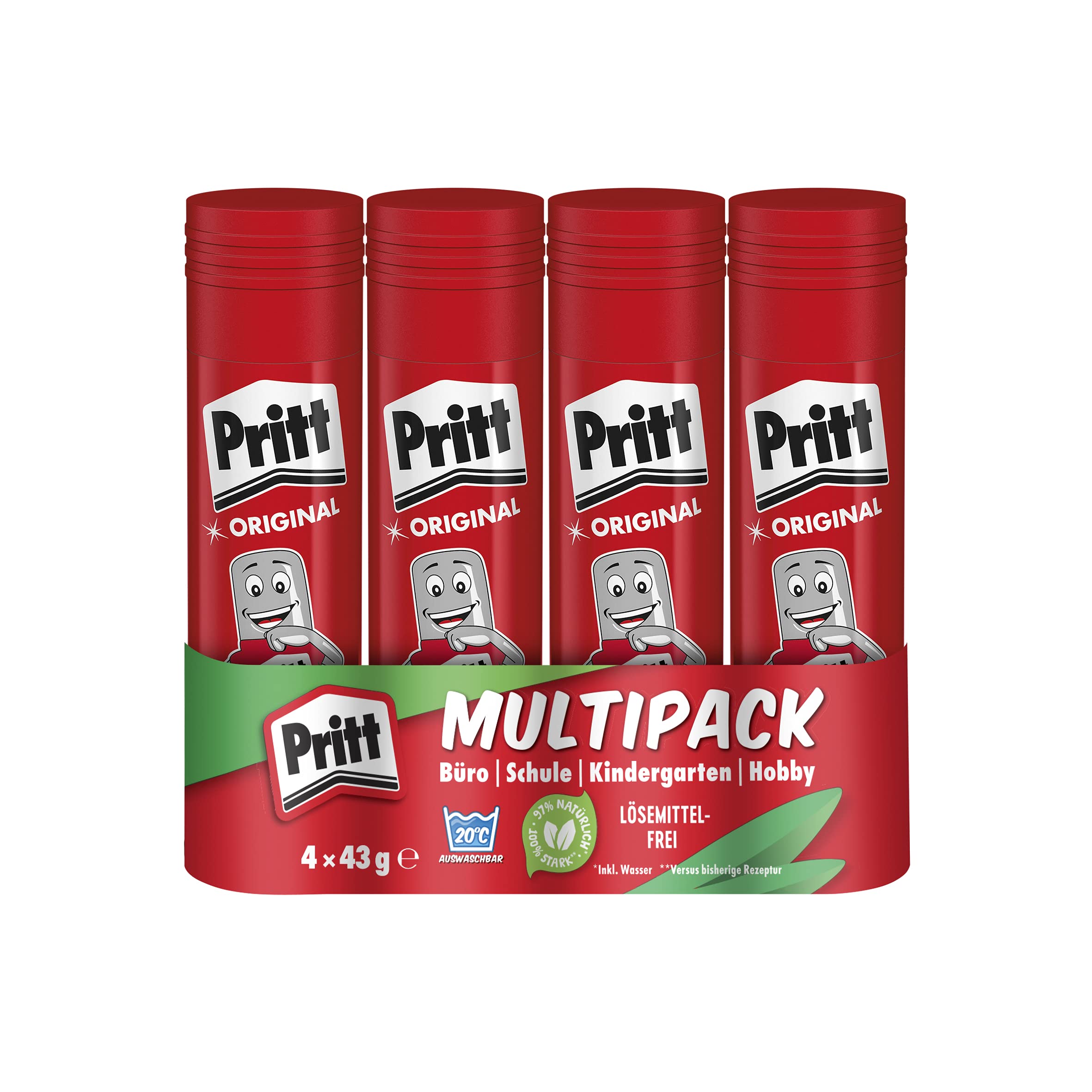 🌟 Mega-Deal: Pritt Klebestift 4x43g Angebot bei HelloDeals