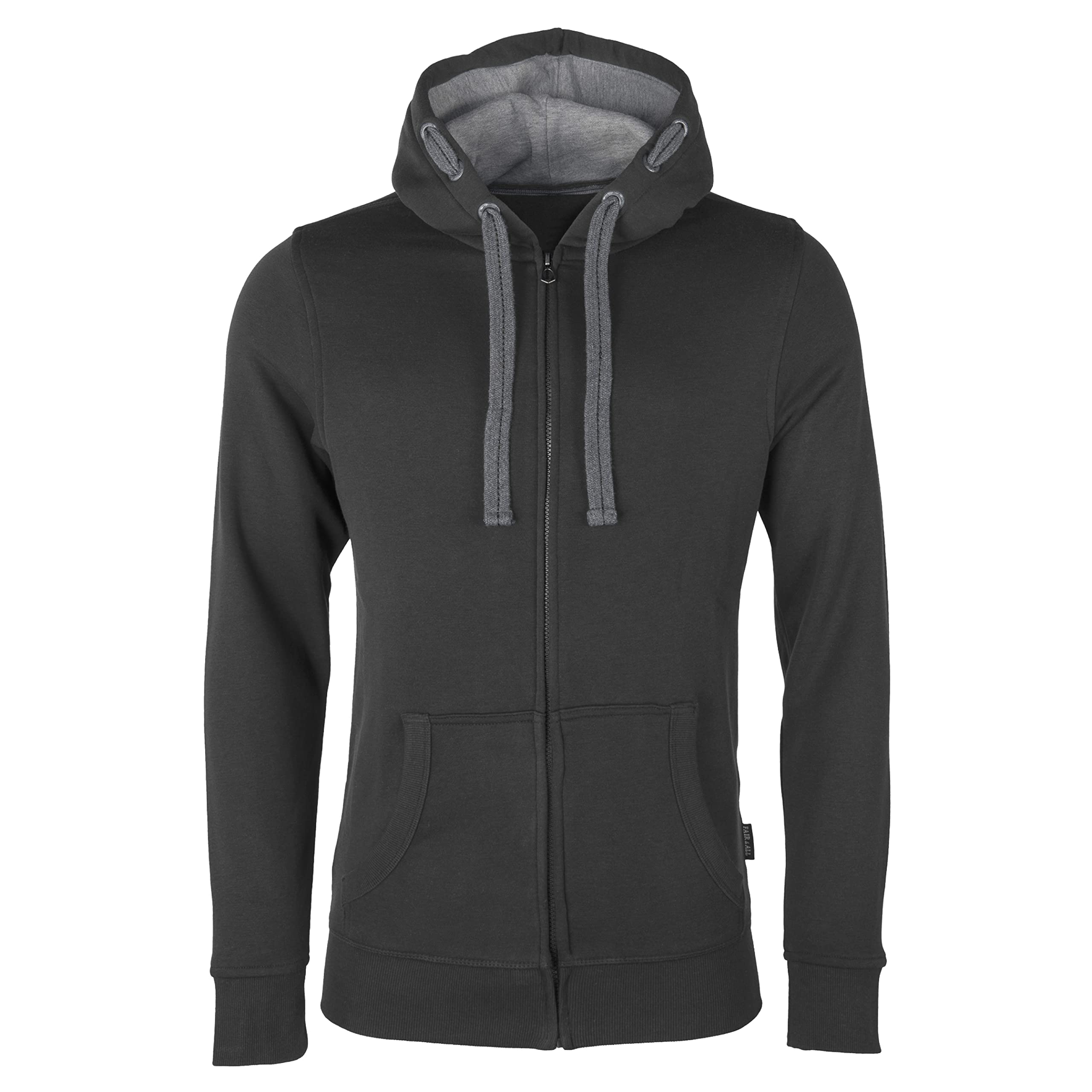 HRM Herren Hooded Jacket | Premium Kapuzenpullover 3XL Dunkelgrau ⭐ Angebot bei HelloDeals