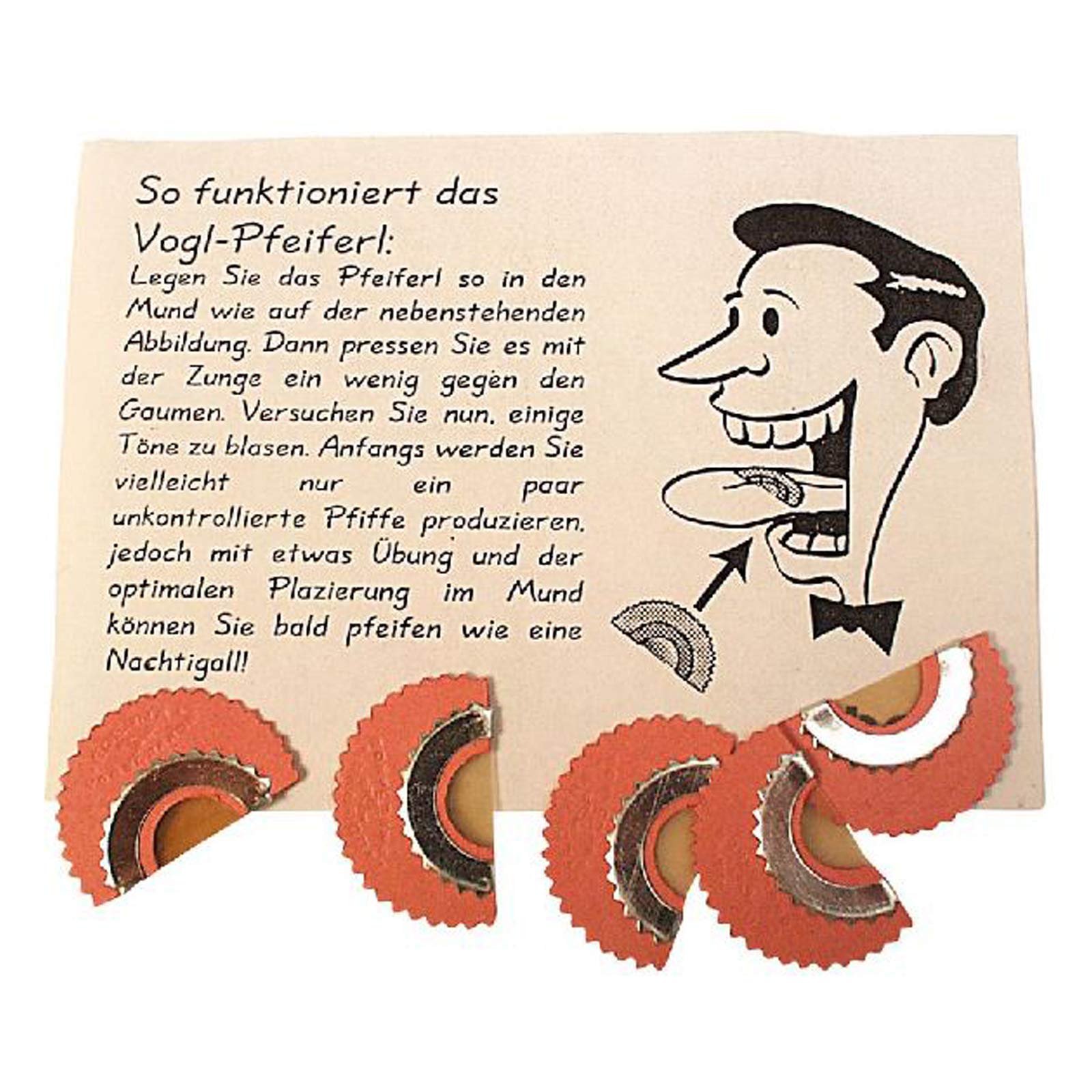 🐦🎶 Bartl Vogl-Pfeiferl, Vogelfpeifen Pfeifen wie eine Nachtigall | Nostalgisches Instrument (5er set) 🎶🐦 Angebot bei HelloDeals