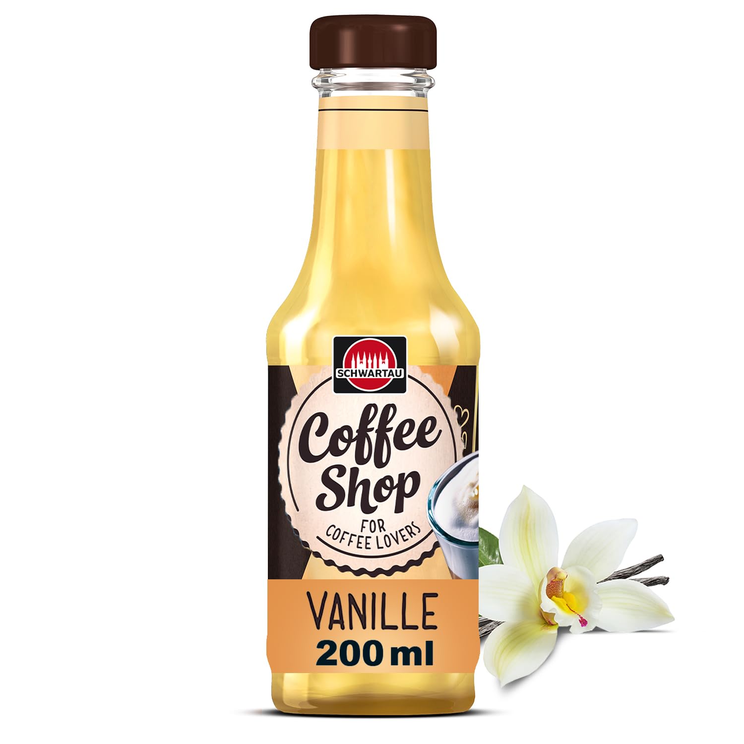 Schwartau Coffee Shop Vanille-Sirup 🌟 Barista-Qualität für Kaffee-Kreationen Angebot bei HelloDeals