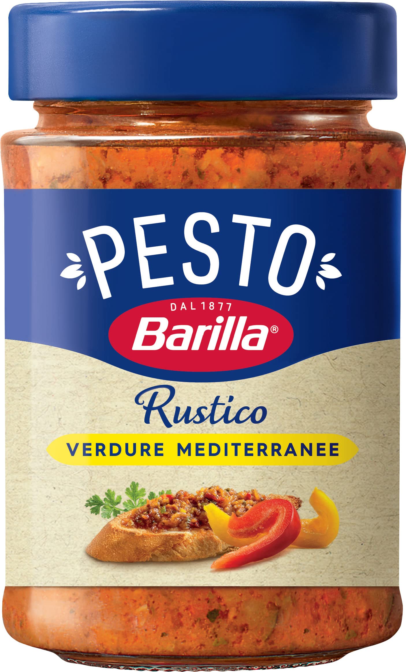 Angebot: Barilla Pesto Rustico Mediterraneo 1 x 200g 🌶️🍆🍅 Angebot bei HelloDeals