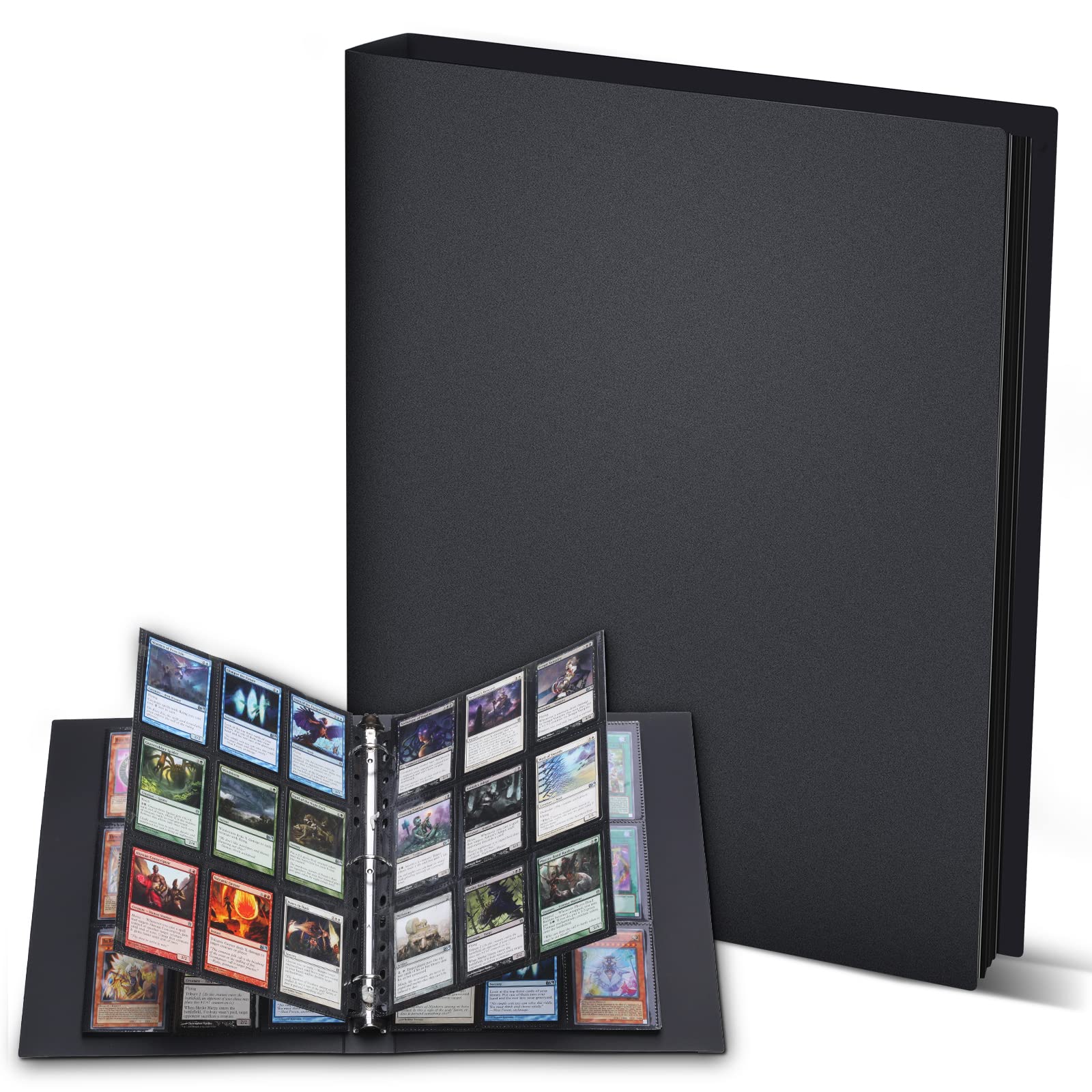 🃏📚 Lictin Sammelkarten Alben 540 Pockets Transparent Sammelkarten 🃏📚 Angebot bei HelloDeals