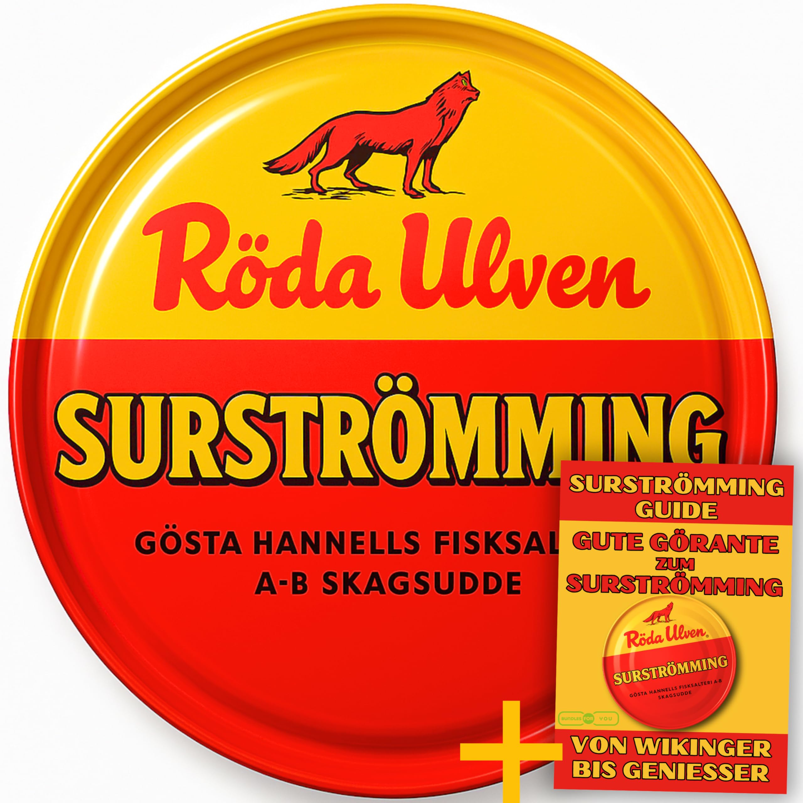 🐟🇸🇪 Surströmming Original von Röda Ulven - Schwedische Delikatesse 🇸🇪🐟 Angebot bei HelloDeals